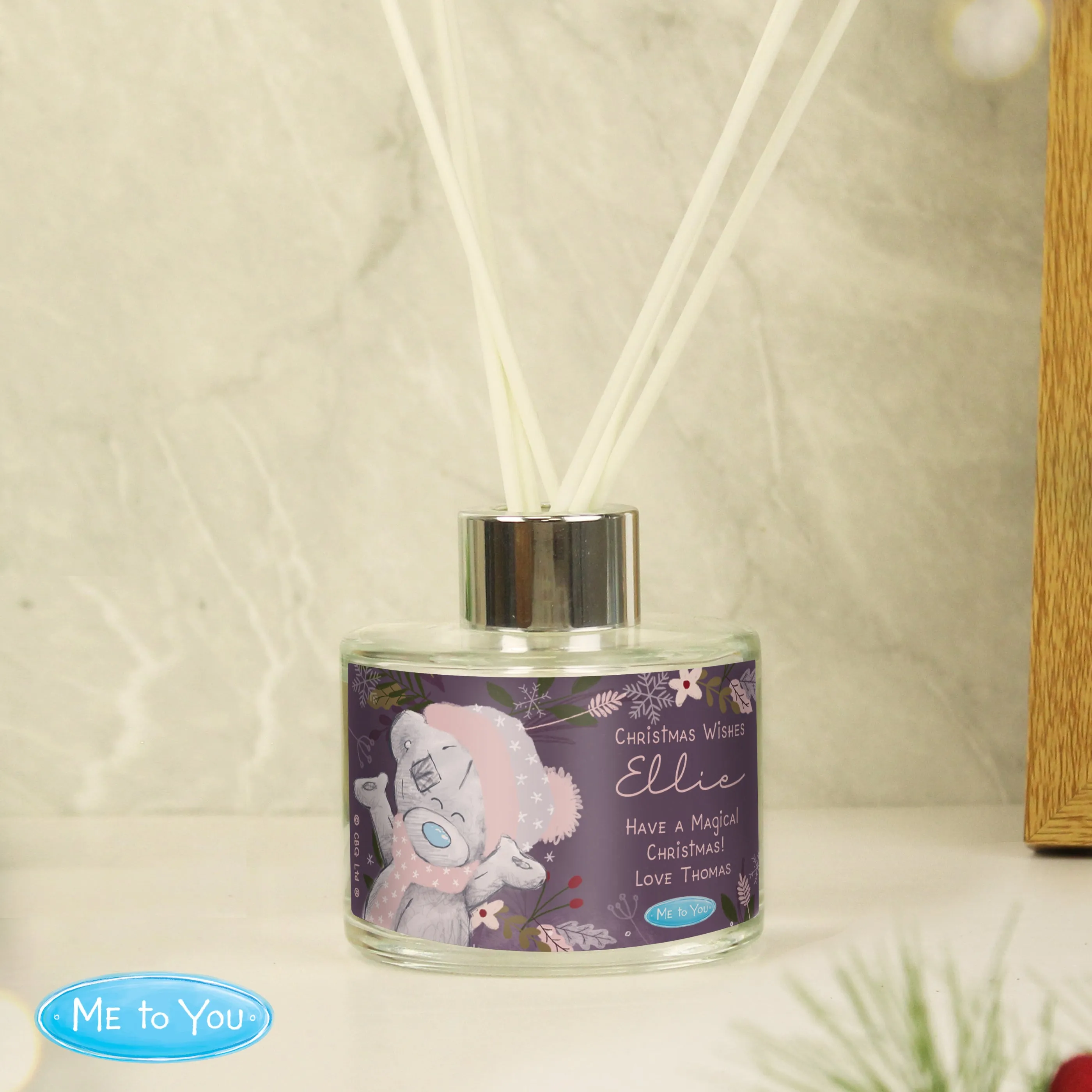 Personalised Me To You Cosy Winter Diffuser