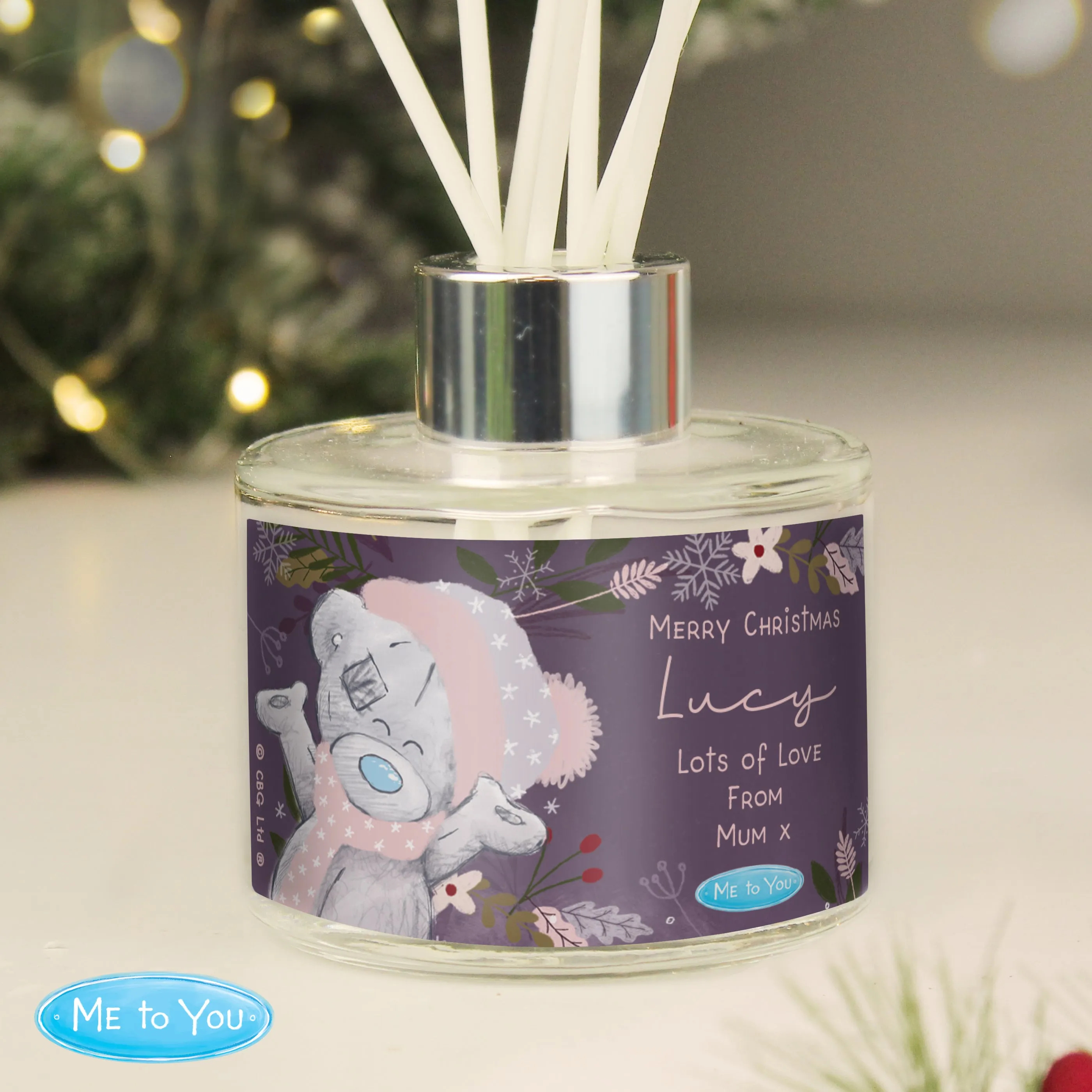 Personalised Me To You Cosy Winter Diffuser