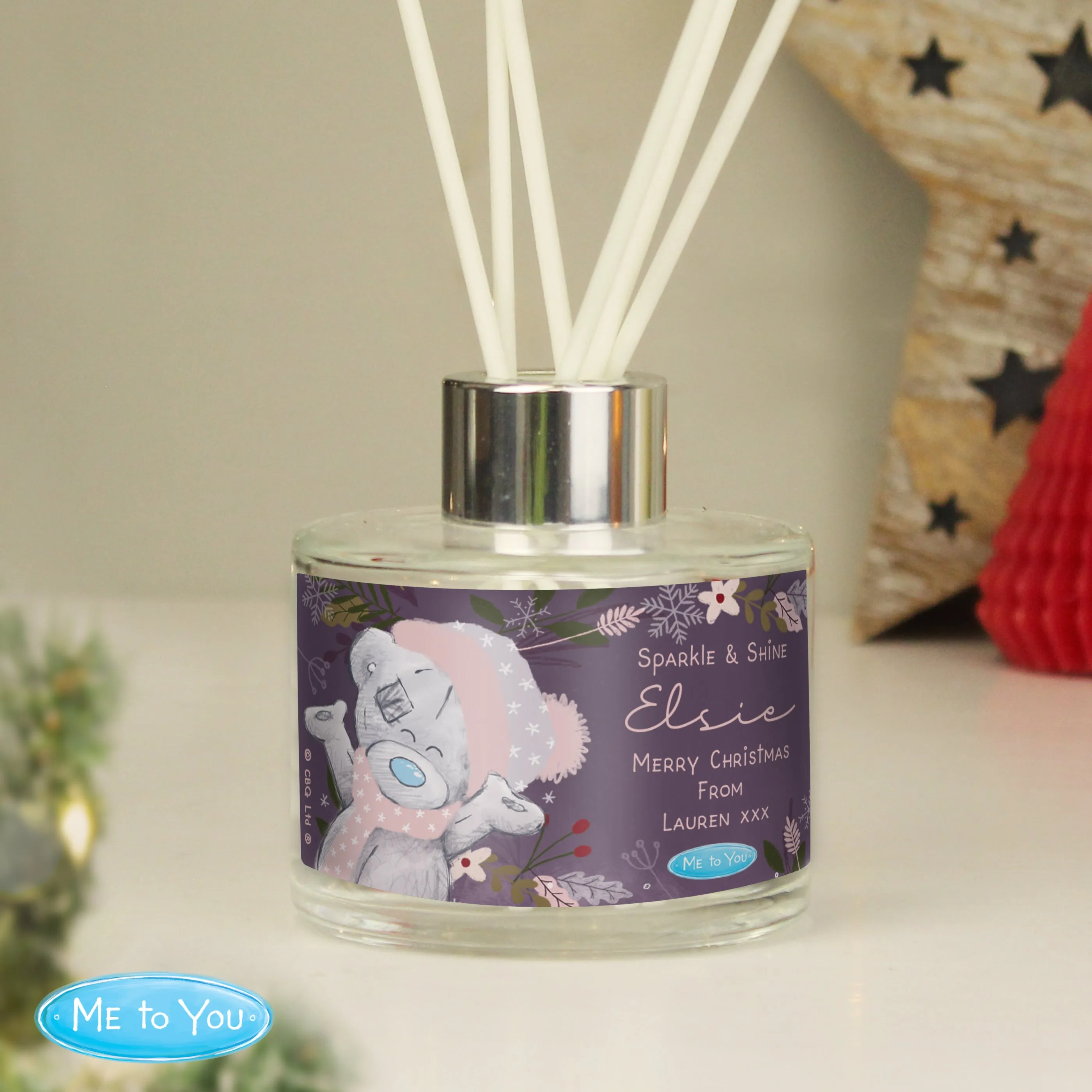 Personalised Me To You Cosy Winter Diffuser