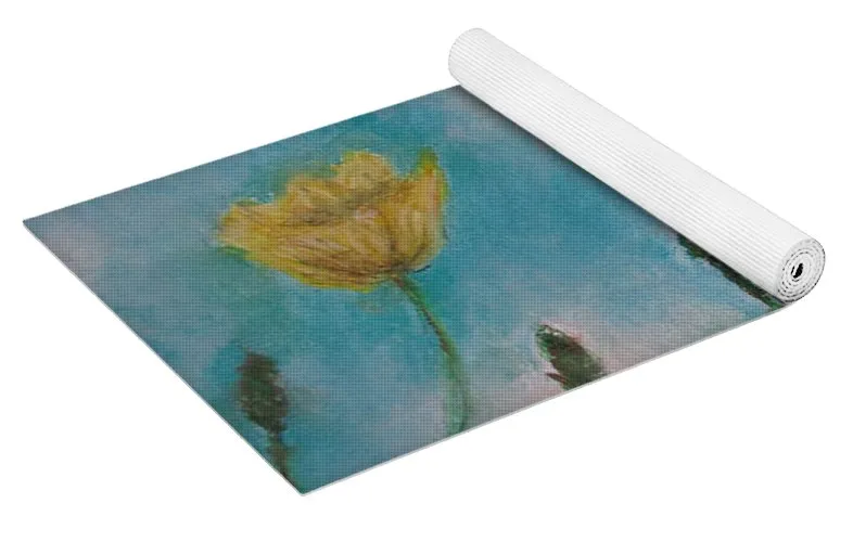 Petals of Yellows - Yoga Mat