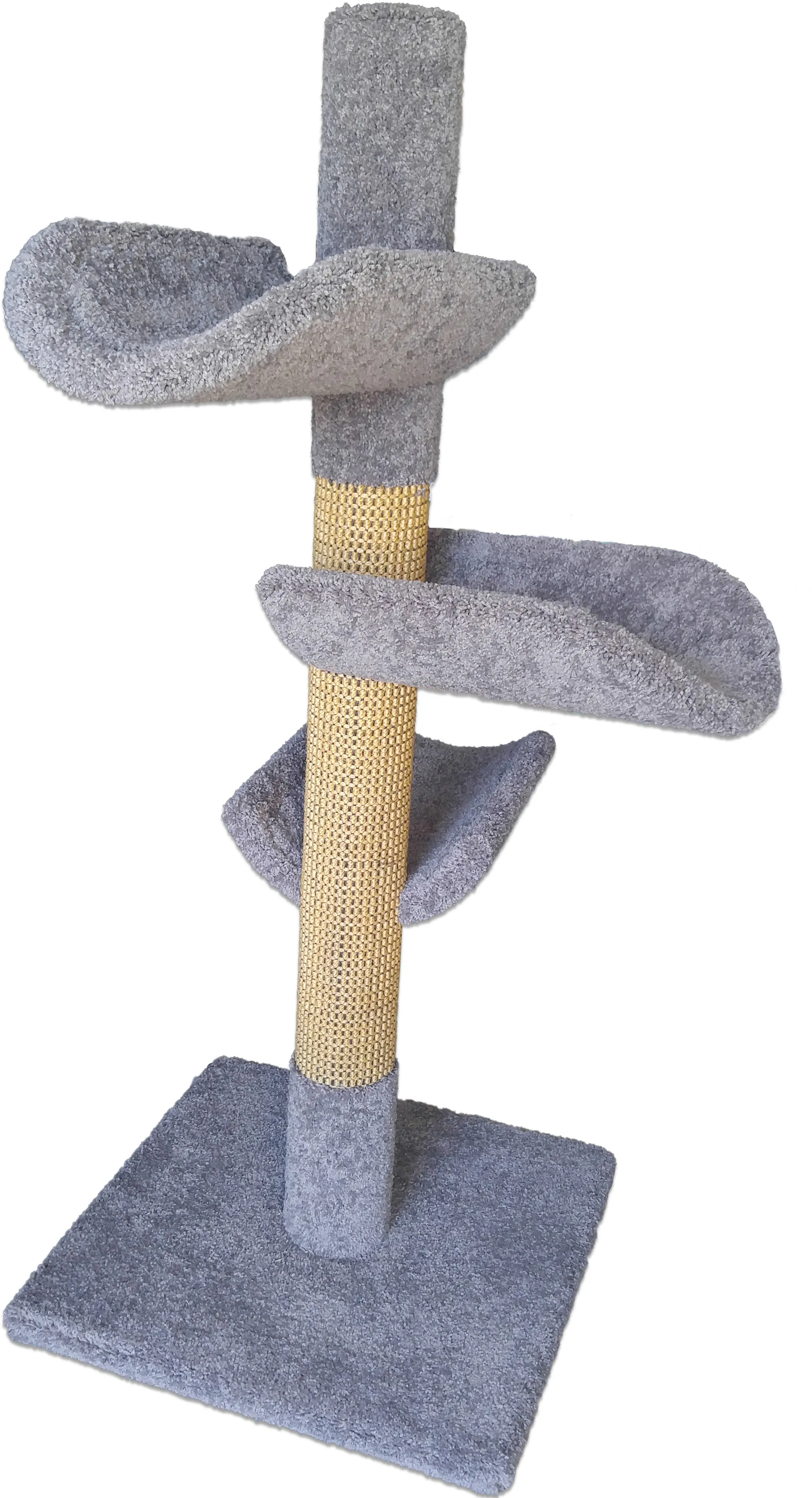 PLAY PERCH TRIPLEX CAT TOWER W/ (3) CAT PERCH