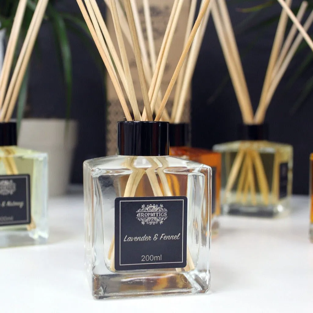 Pure Essential Oils Aromatherapy Reed Diffusers - Natural Home Fragrance