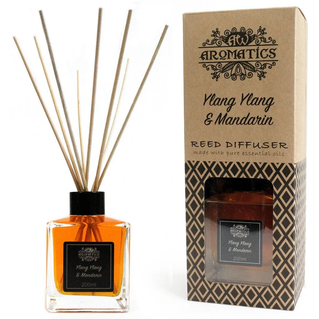 Pure Essential Oils Aromatherapy Reed Diffusers - Natural Home Fragrance