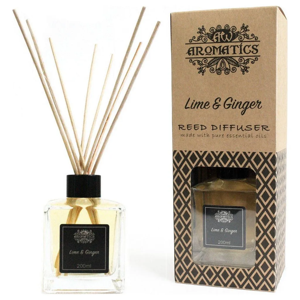 Pure Essential Oils Aromatherapy Reed Diffusers - Natural Home Fragrance