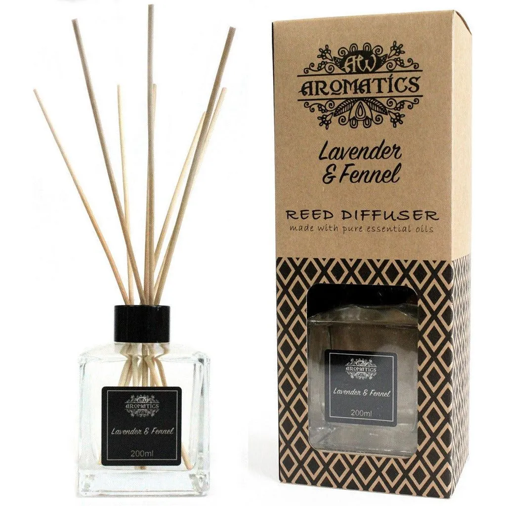 Pure Essential Oils Aromatherapy Reed Diffusers - Natural Home Fragrance