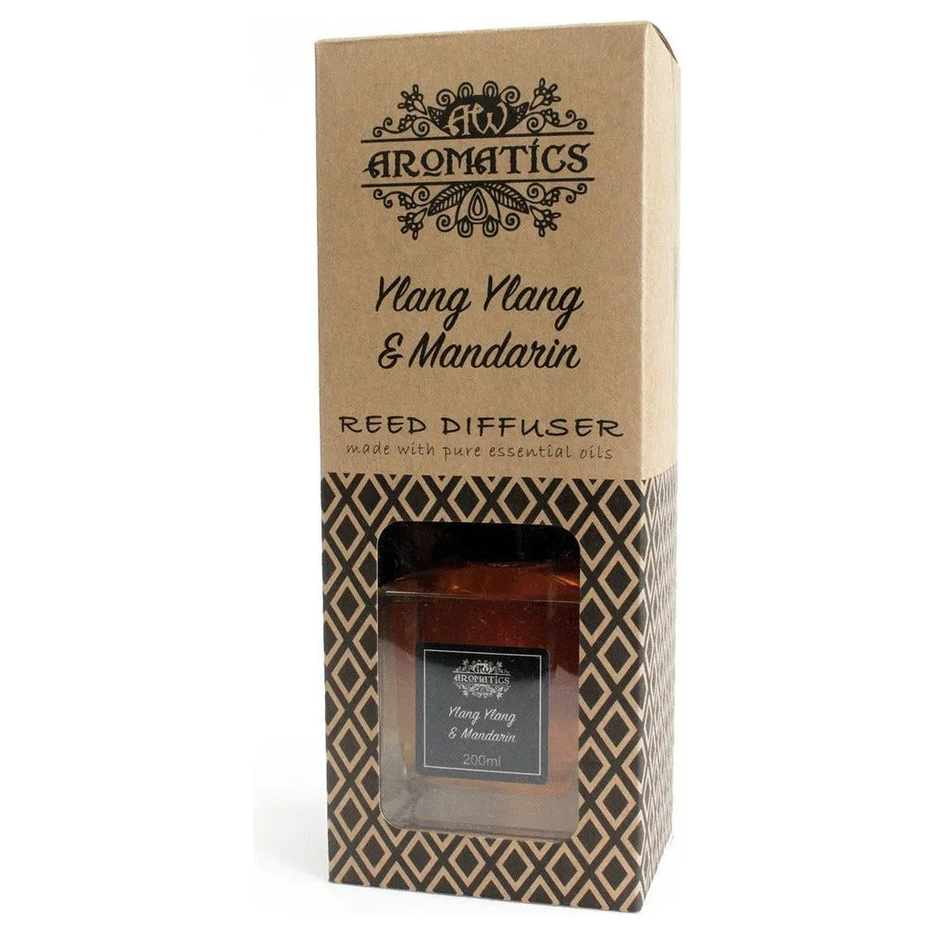 Pure Essential Oils Aromatherapy Reed Diffusers - Natural Home Fragrance