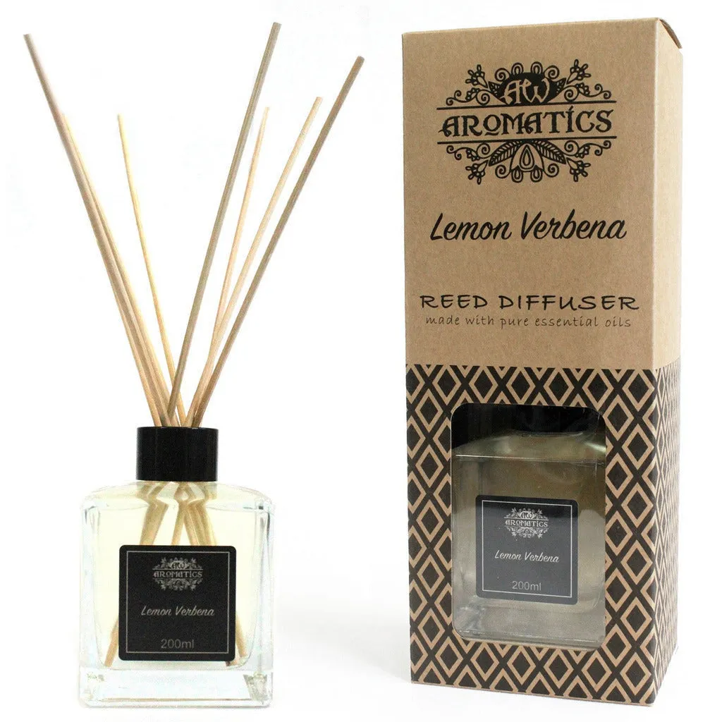 Pure Essential Oils Aromatherapy Reed Diffusers - Natural Home Fragrance