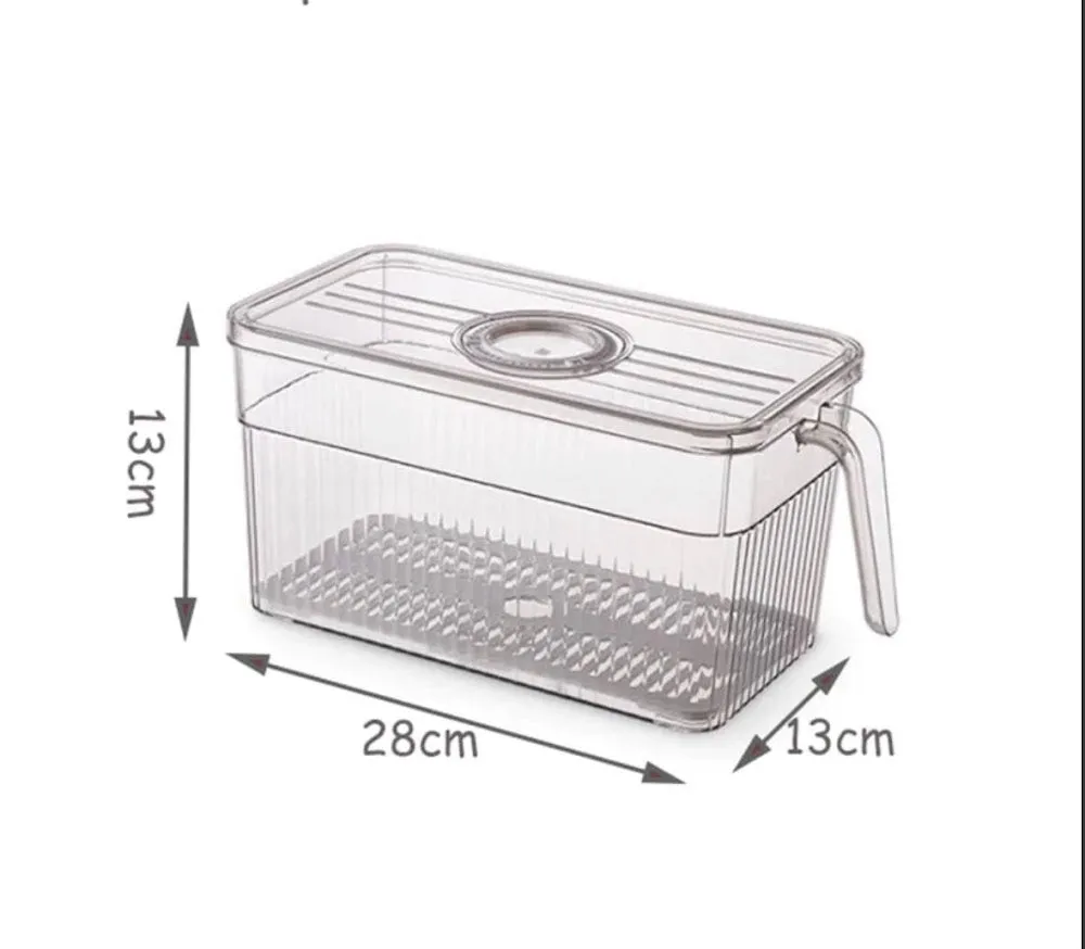 Refrigerator storage box food grade / preservation box / container