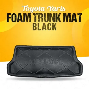 Suzuki Mehran Foam Trunk Mat Mix Design - Model 2012-2019 - Cargo Boot Liner Diggi Protection Tray Cover