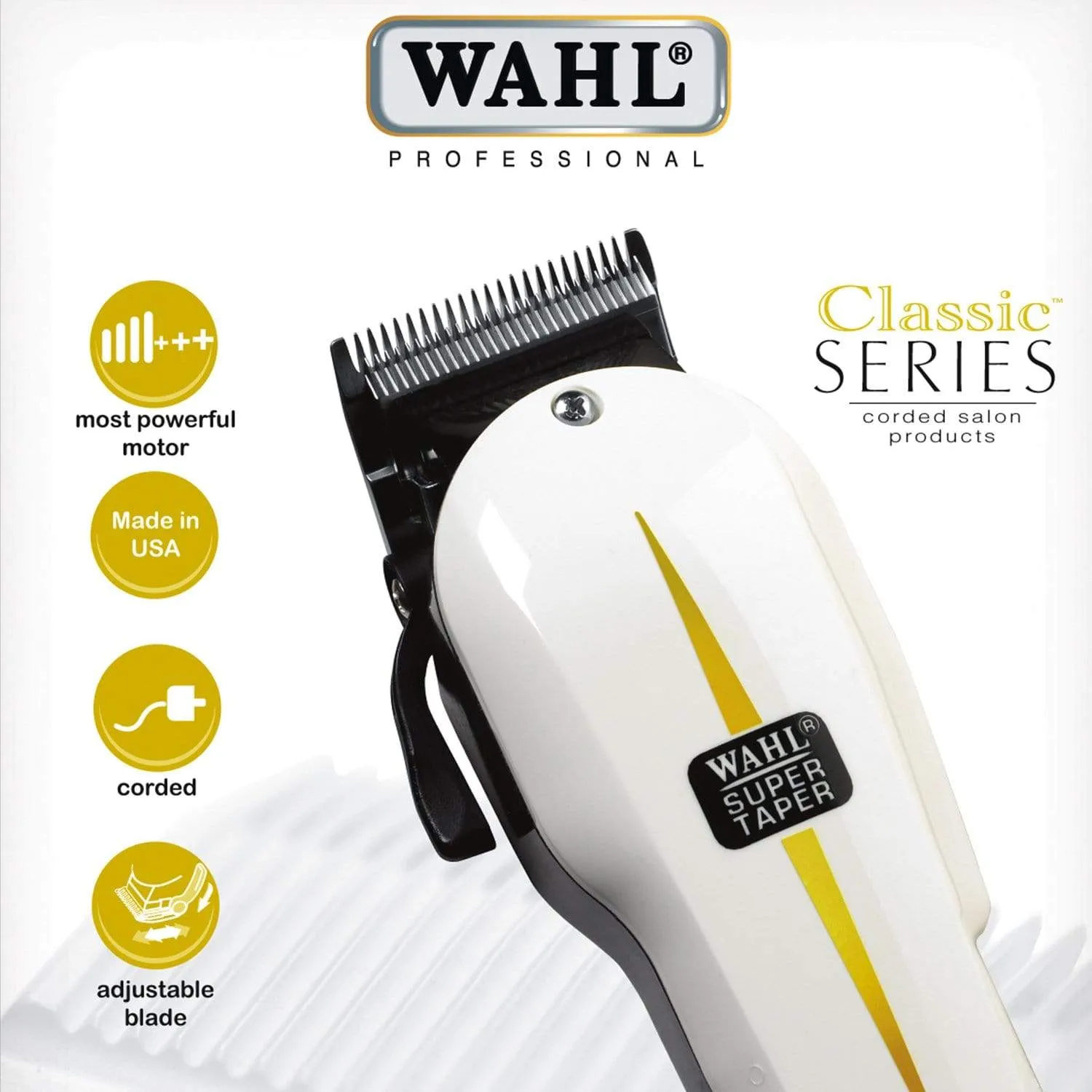 Wahl Super Taper Professional Corded Clipper