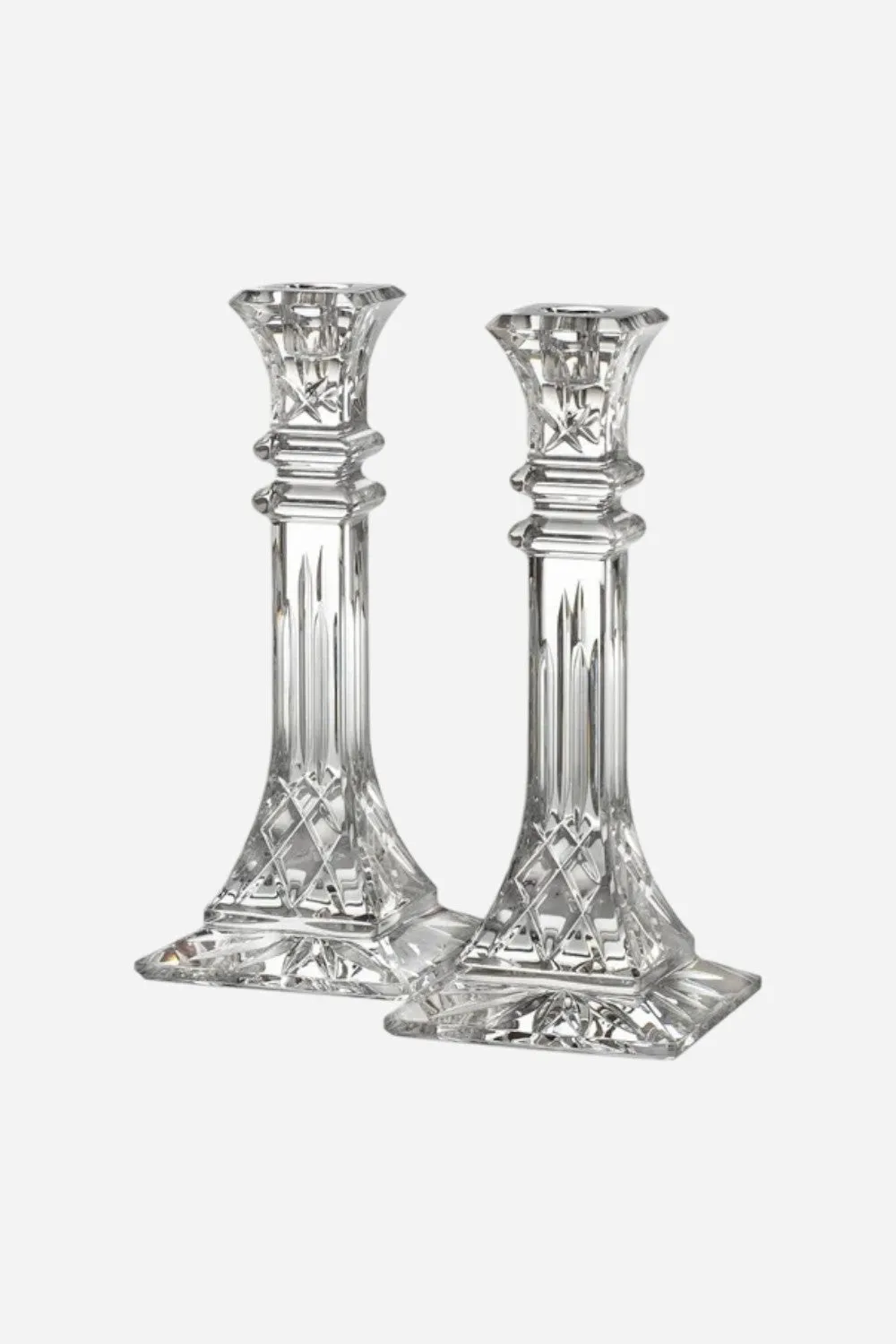 Waterford Lismore Candlestick Pair 10"