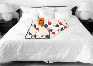 Waterproof Reversible Bed Server ( Food Mat, 36*36 inch )