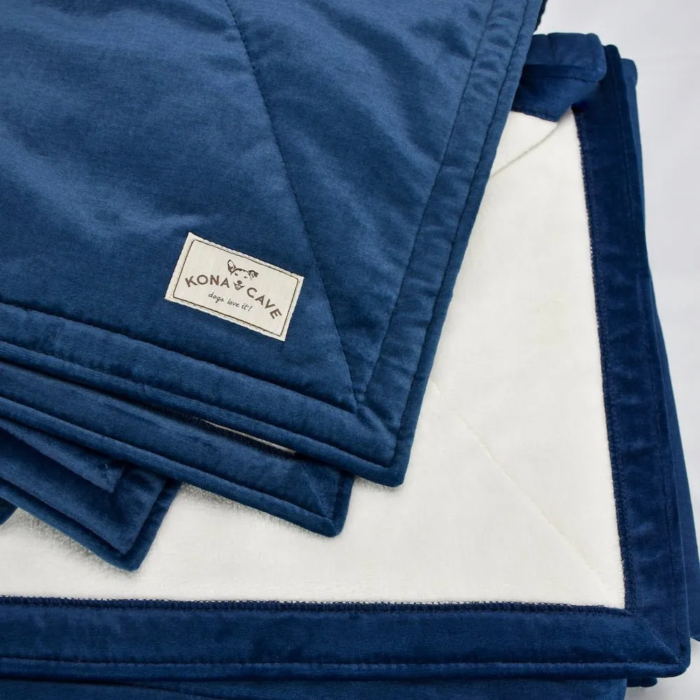 Weighted Blanket - Midnight Blue Velvet