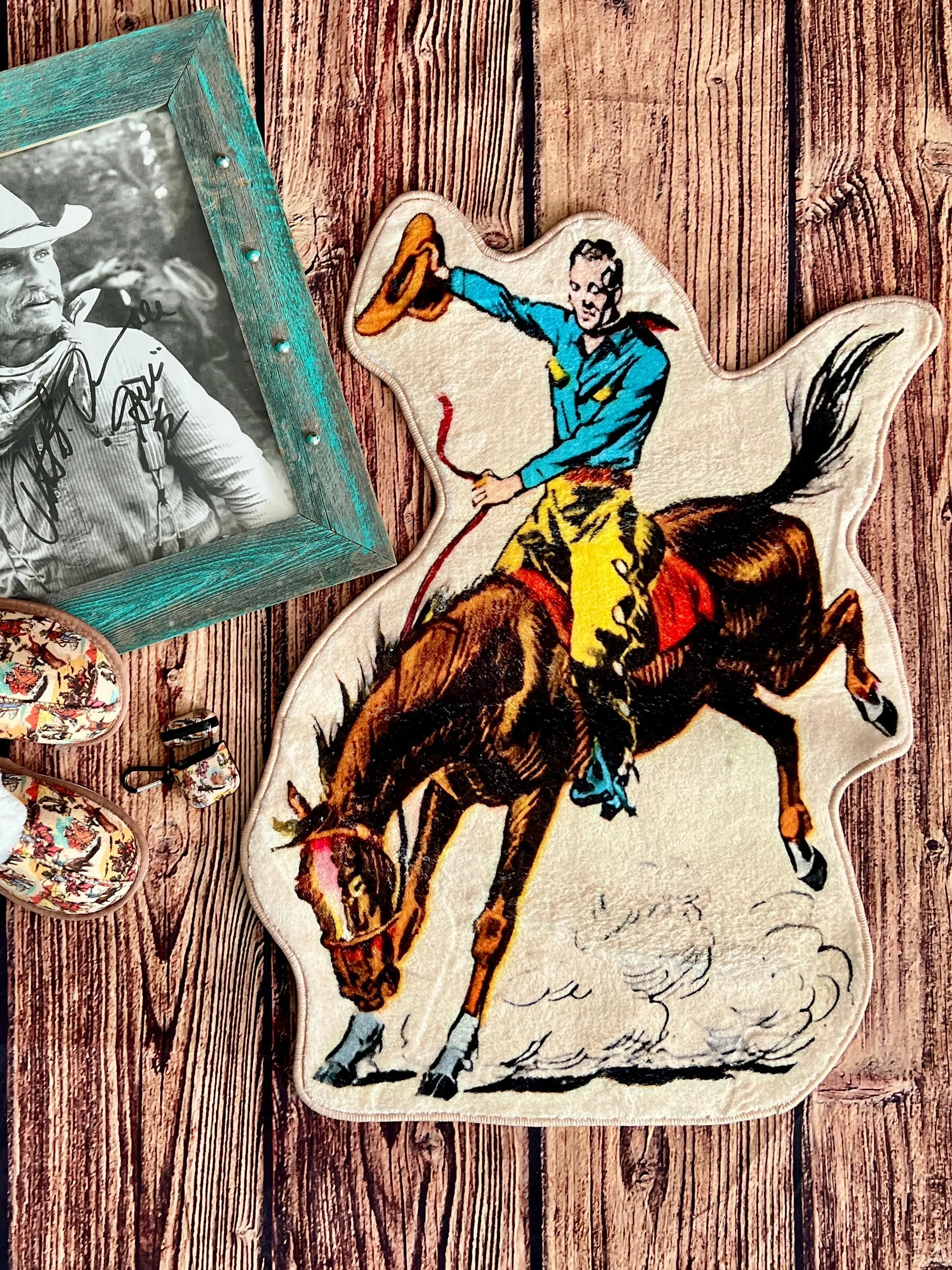 Western Style Bathroom Mats