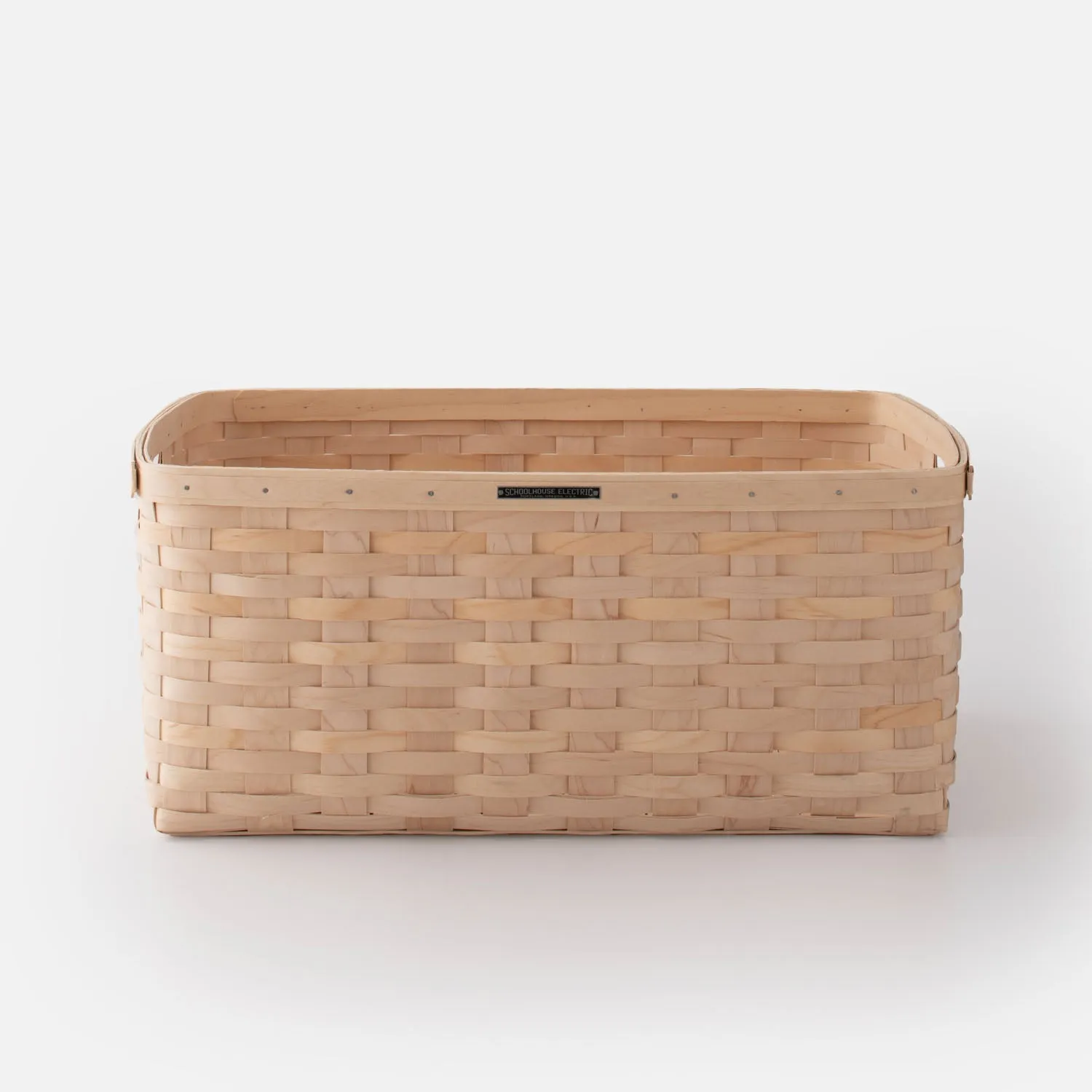 Woven Maple Laundry Basket