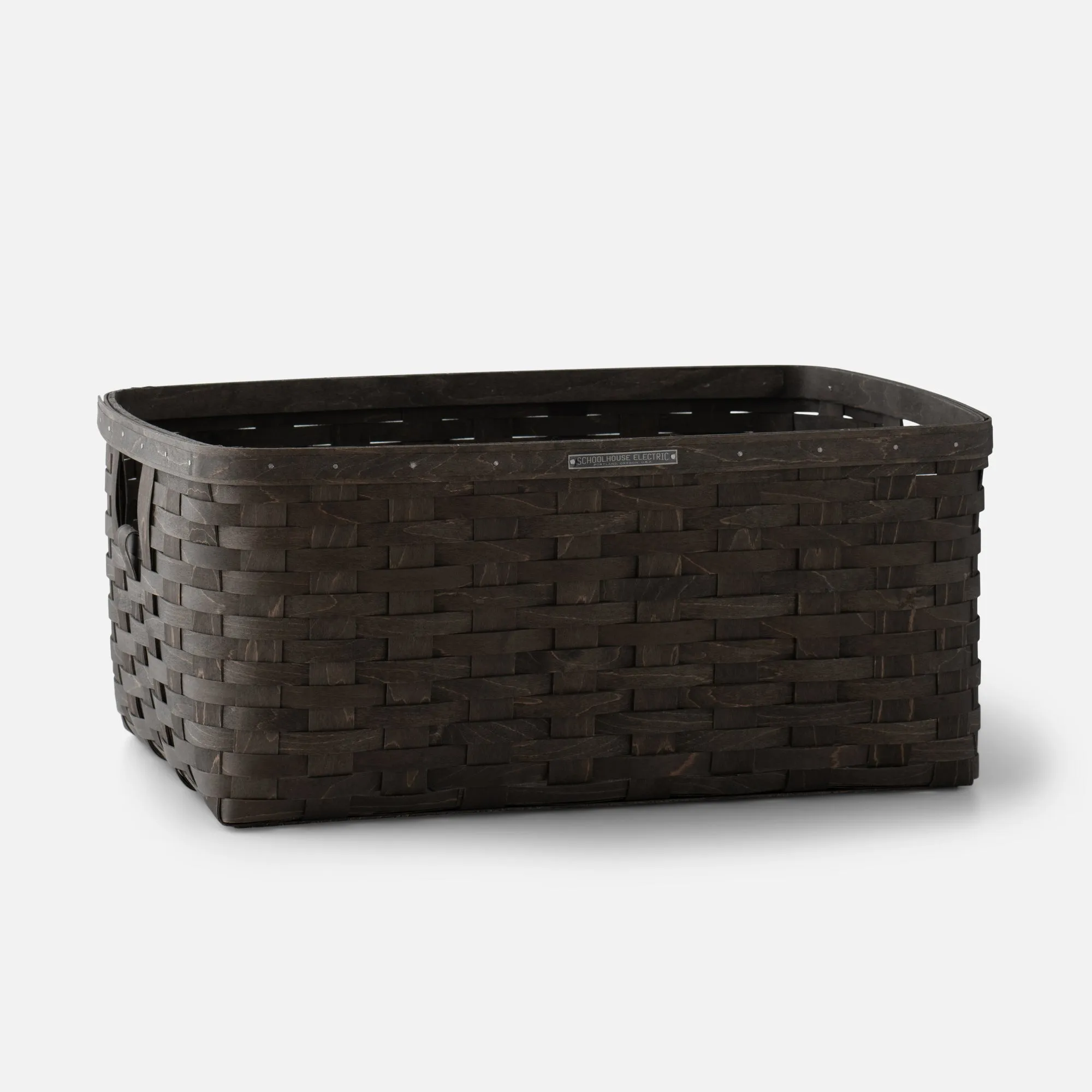 Woven Maple Laundry Basket