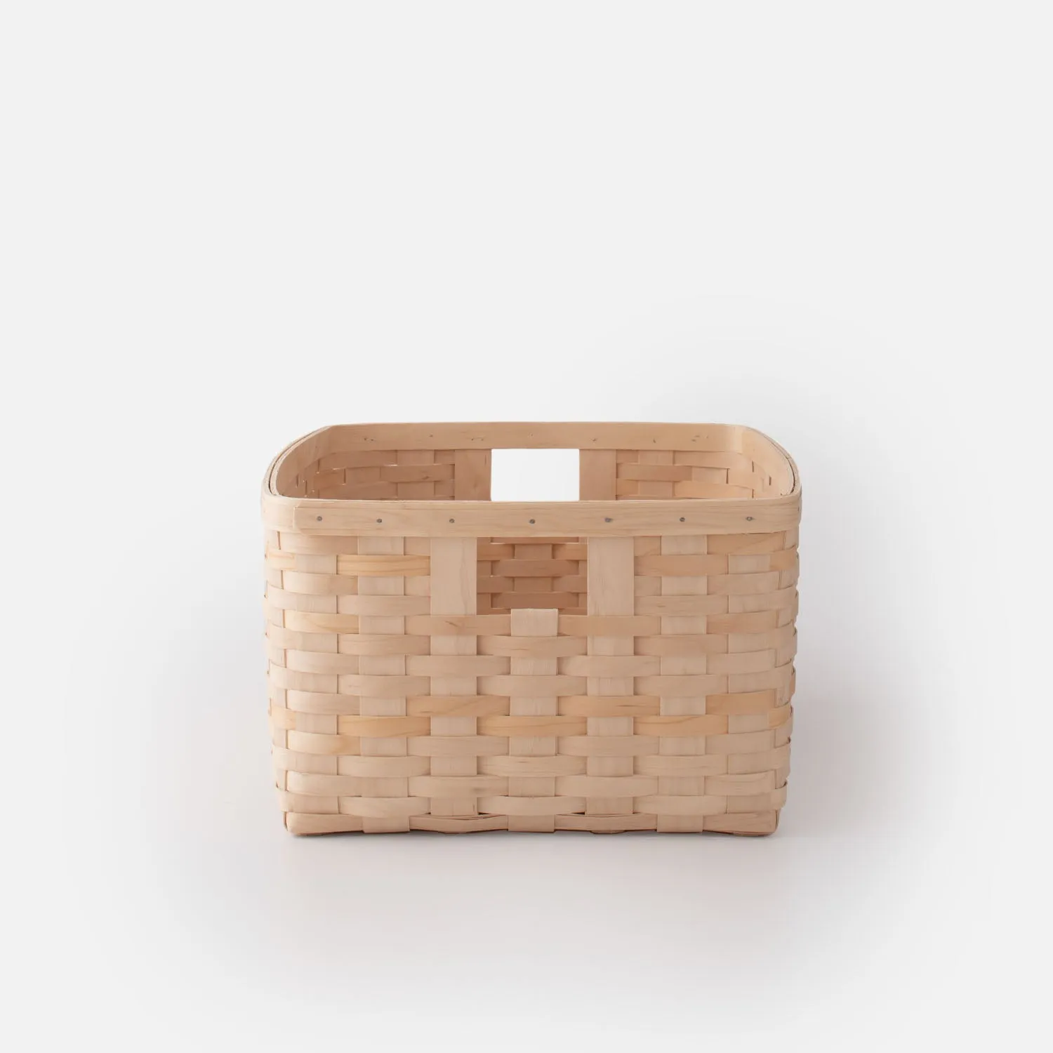 Woven Maple Laundry Basket