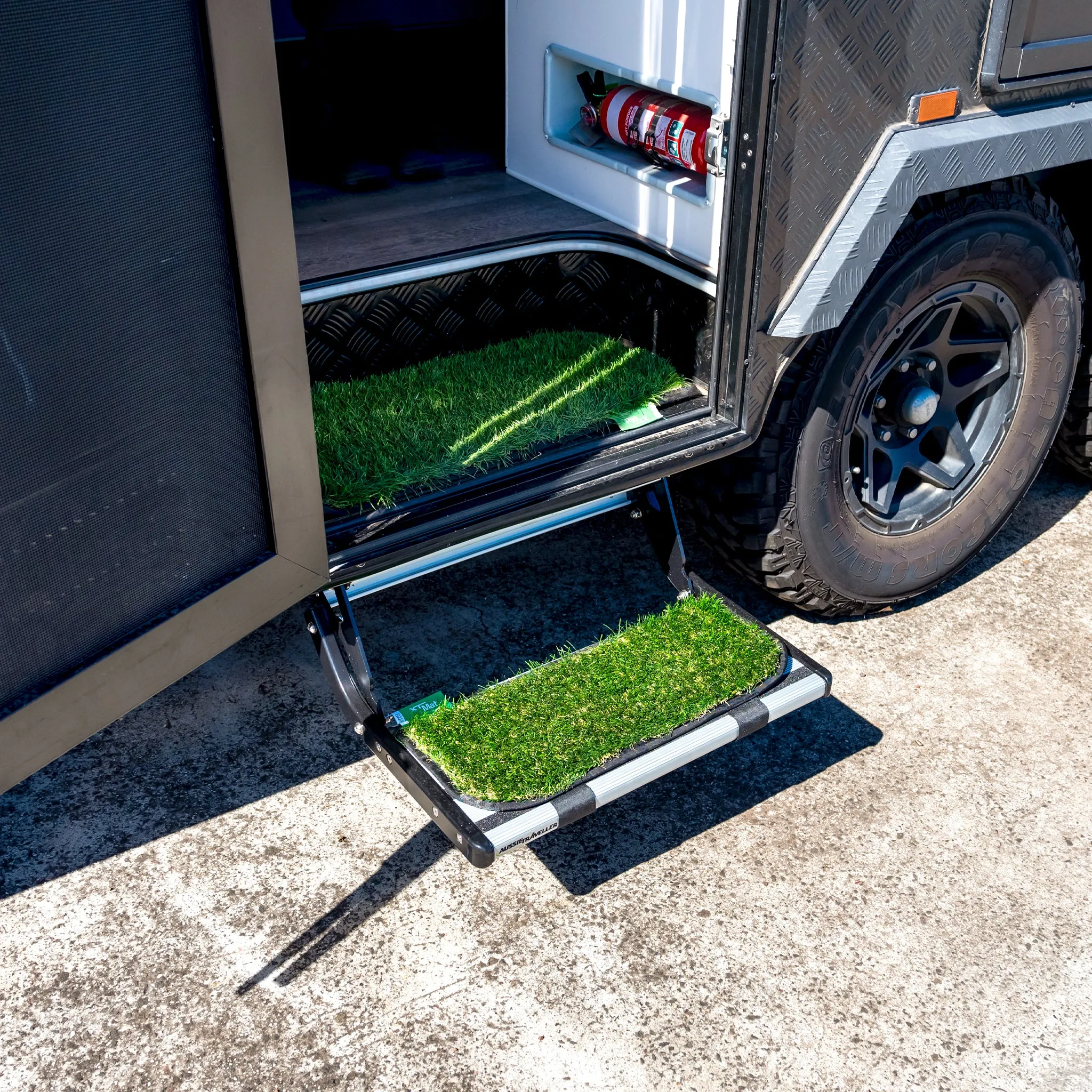 XT Mat Green - Pull-Out Step