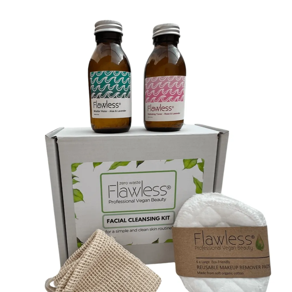 Zero Waste Facial Cleansing Kit - Vegan & Plastic-Free