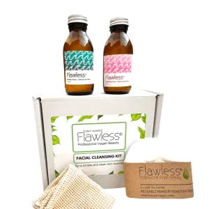 Zero Waste Facial Cleansing Kit - Vegan & Plastic-Free