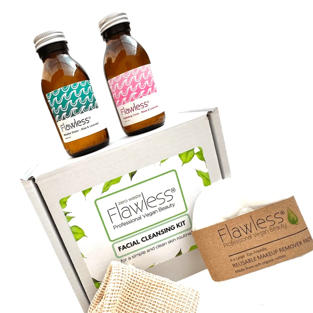 Zero Waste Facial Cleansing Kit - Vegan & Plastic-Free