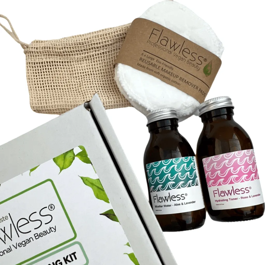 Zero Waste Facial Cleansing Kit - Vegan & Plastic-Free